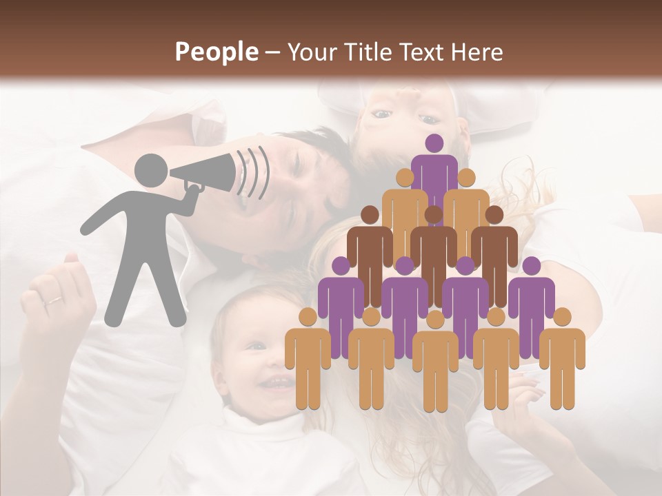 Clean Parent Toddler PowerPoint Template