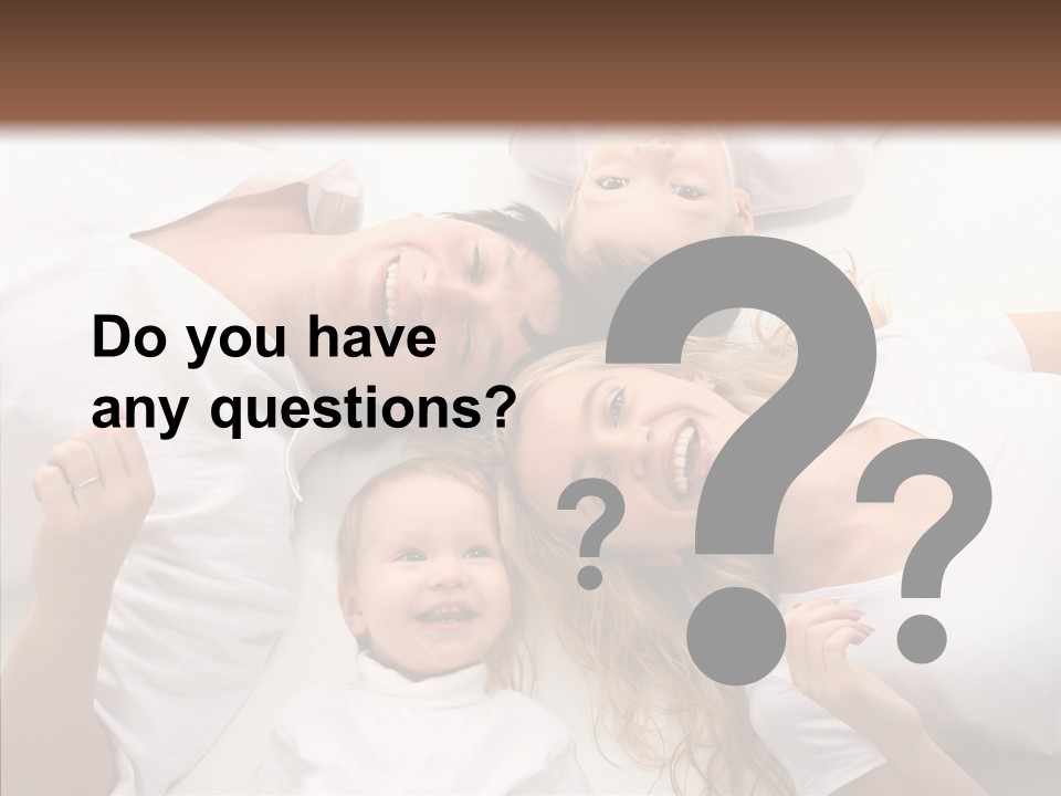 Clean Parent Toddler PowerPoint Template