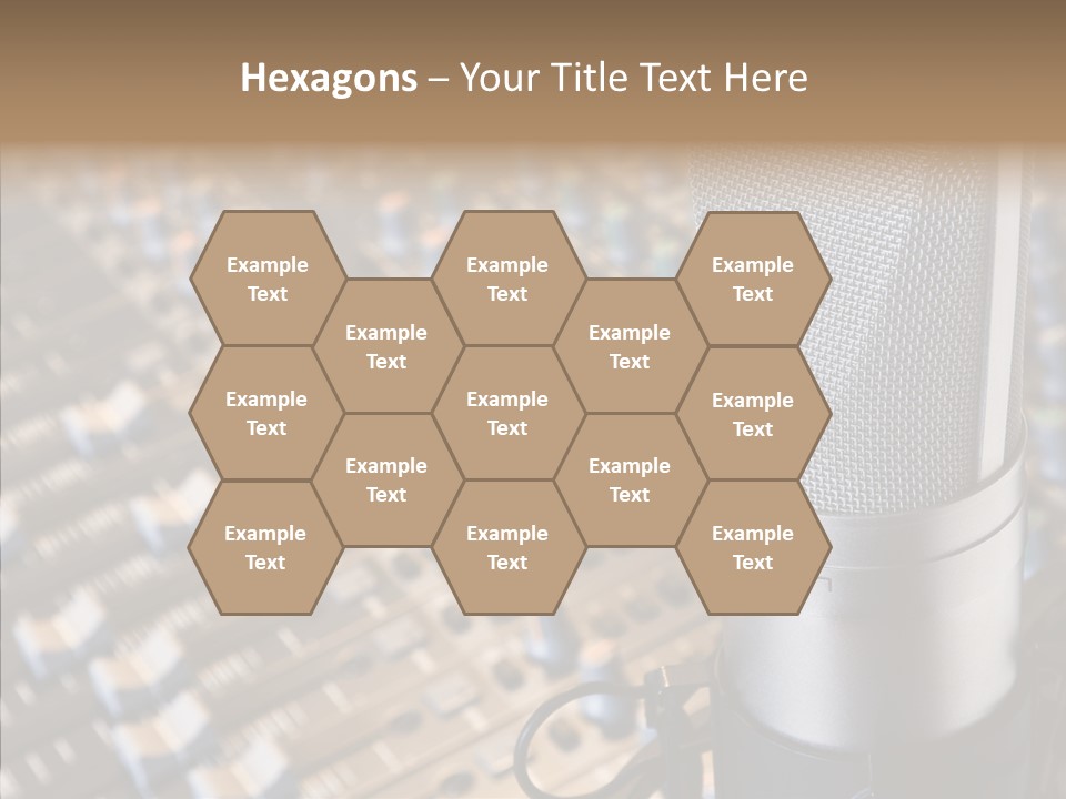 Musical Buttons Volume PowerPoint Template