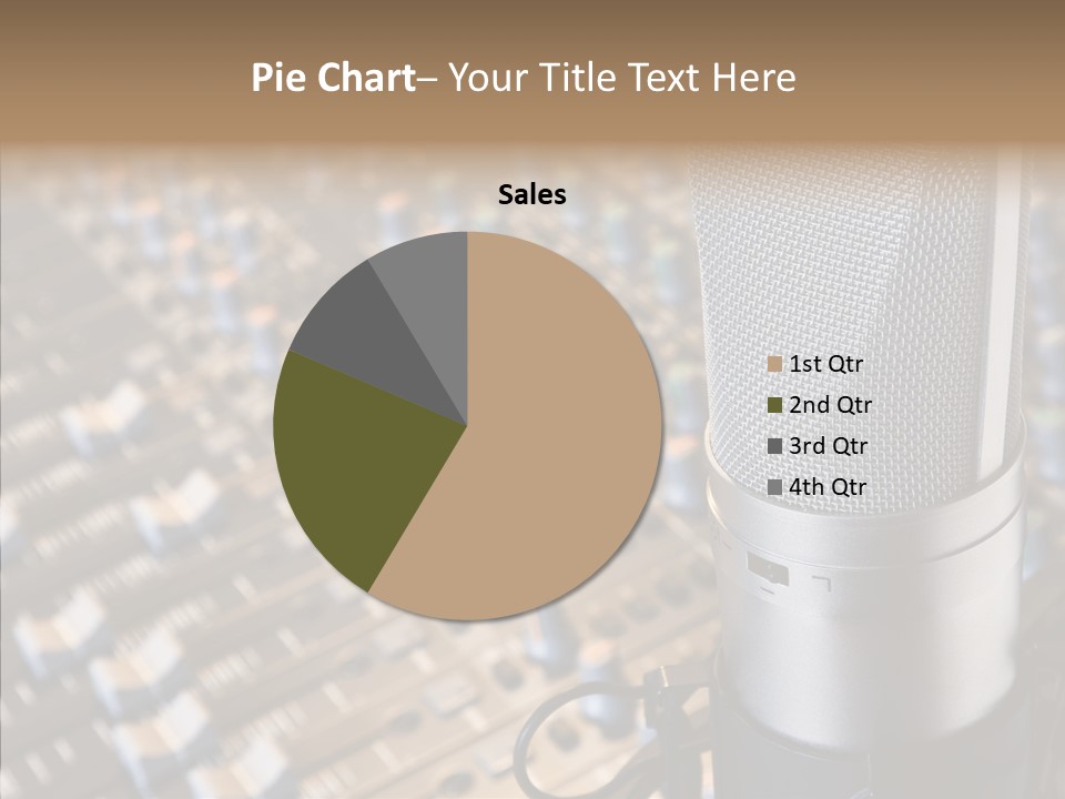 Musical Buttons Volume PowerPoint Template