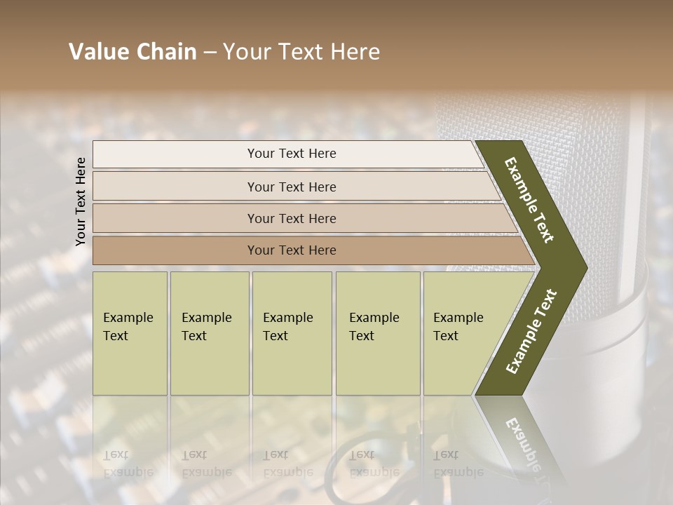 Musical Buttons Volume PowerPoint Template