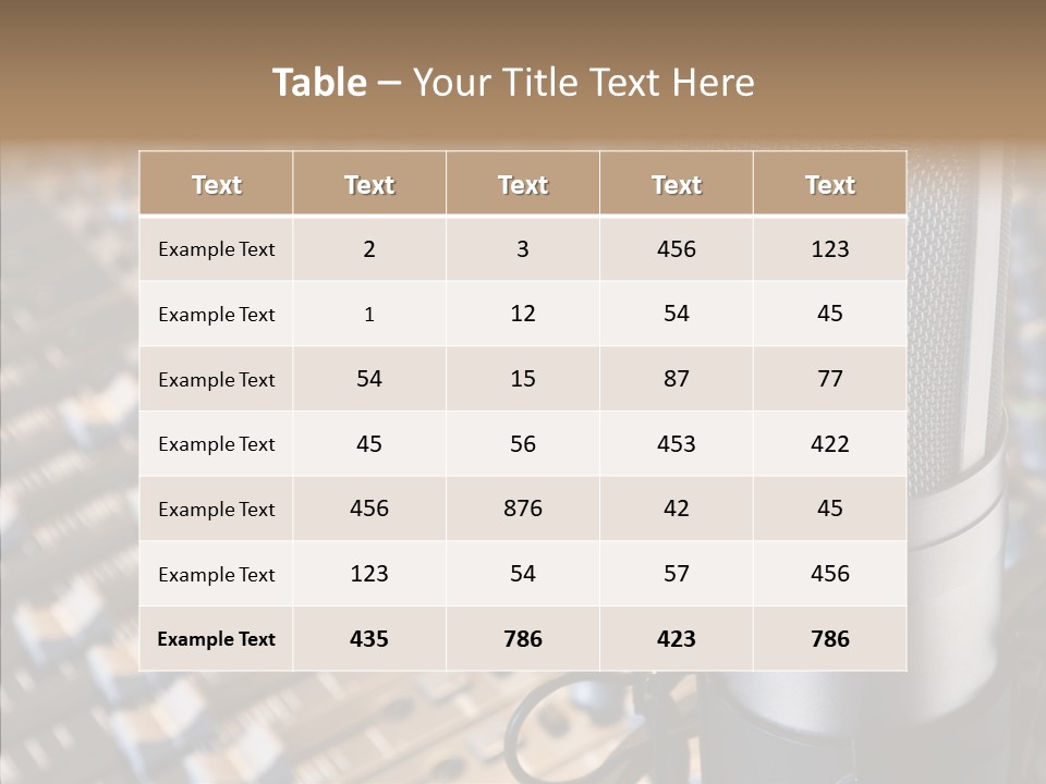 Musical Buttons Volume PowerPoint Template