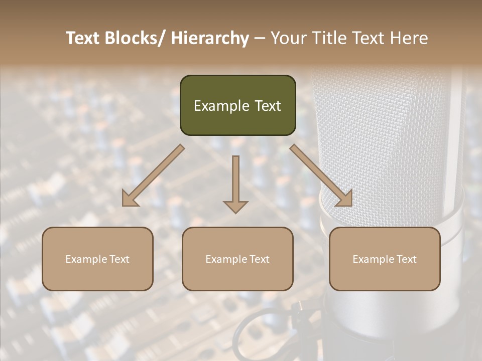 Musical Buttons Volume PowerPoint Template