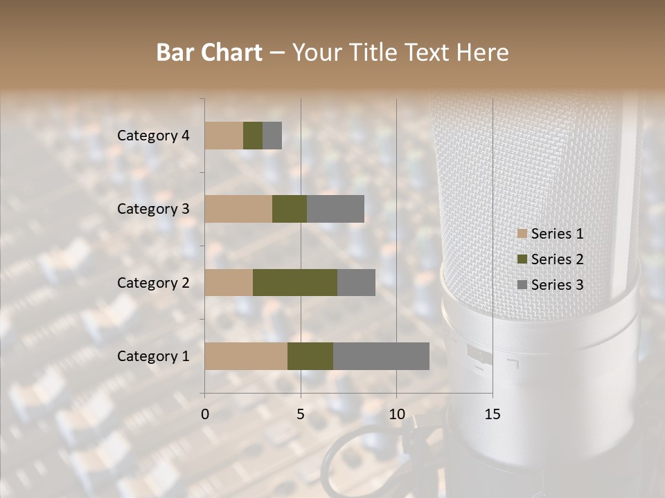 Musical Buttons Volume PowerPoint Template