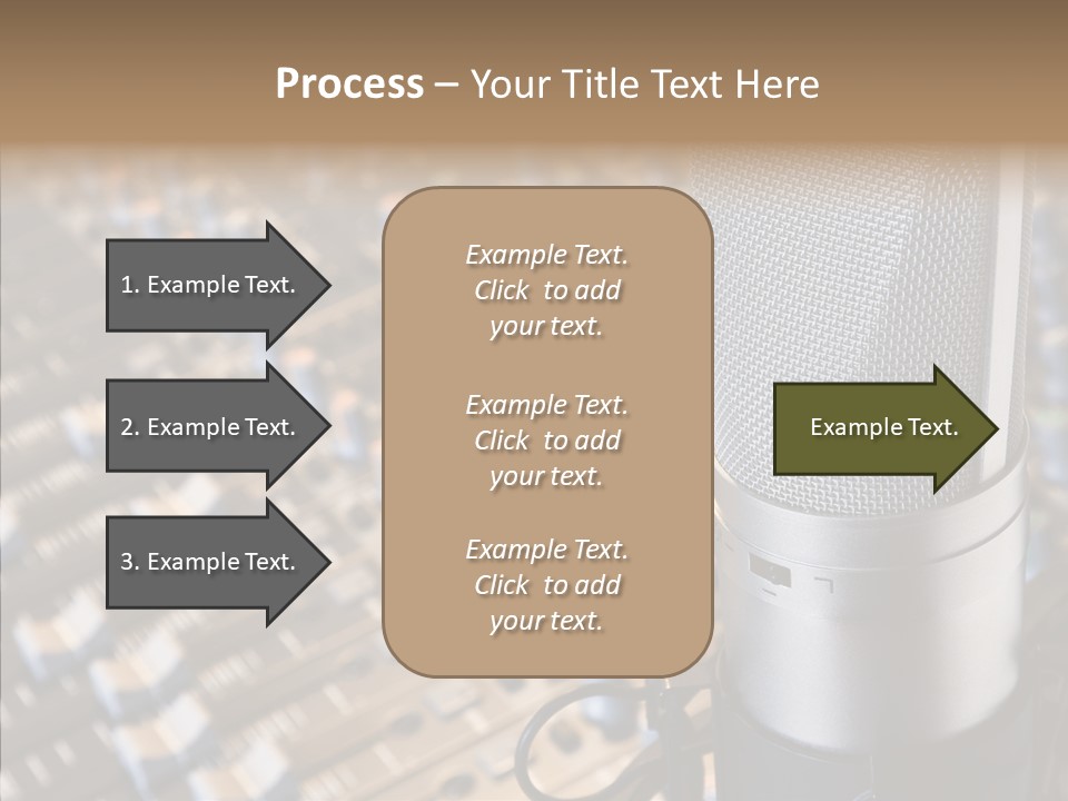Musical Buttons Volume PowerPoint Template