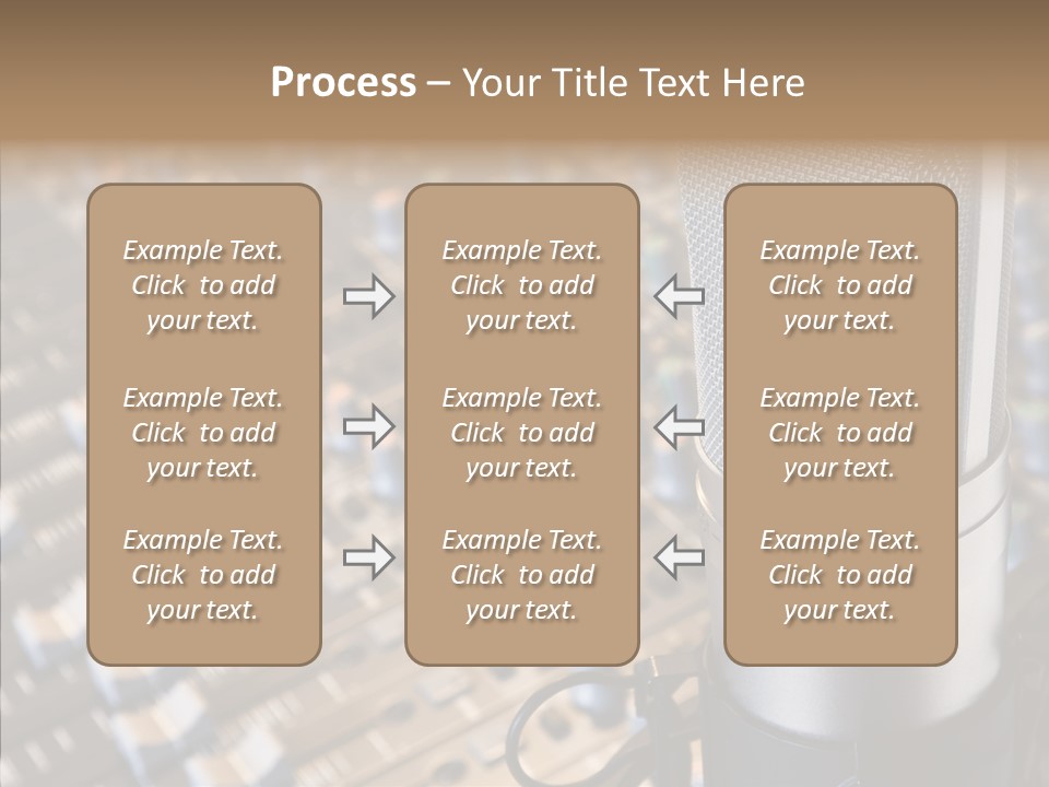 Musical Buttons Volume PowerPoint Template
