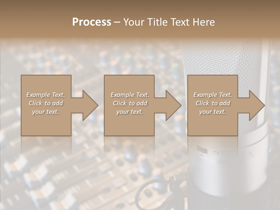 Musical Buttons Volume PowerPoint Template