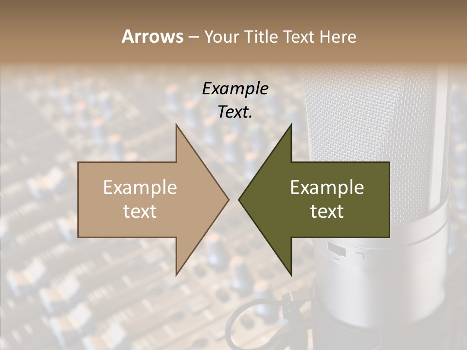 Musical Buttons Volume PowerPoint Template