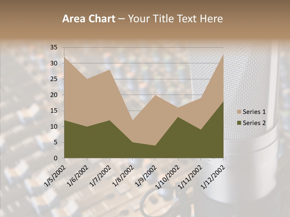 Musical Buttons Volume PowerPoint Template