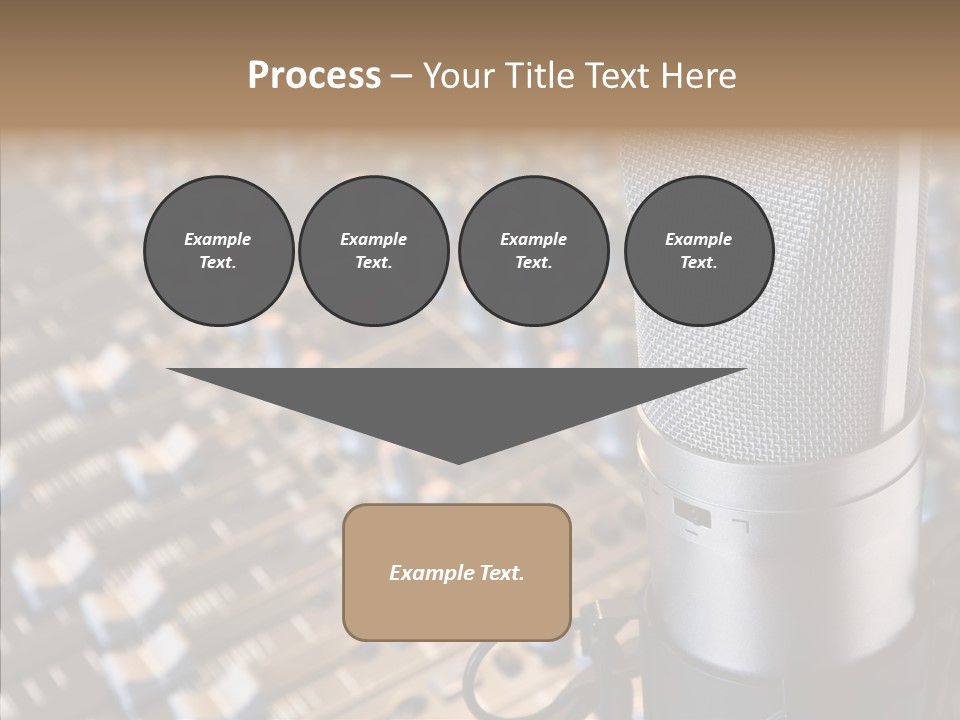 Musical Buttons Volume PowerPoint Template