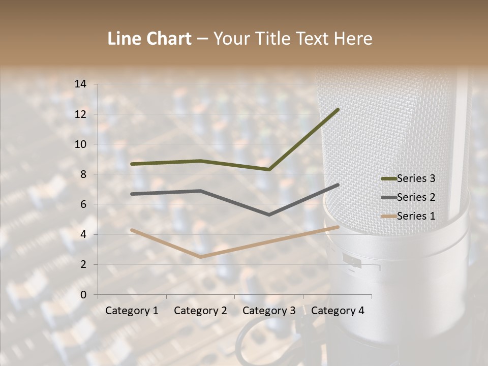 Musical Buttons Volume PowerPoint Template