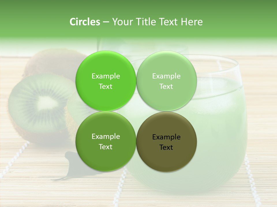 Fruit Tasty Cocktail PowerPoint Template