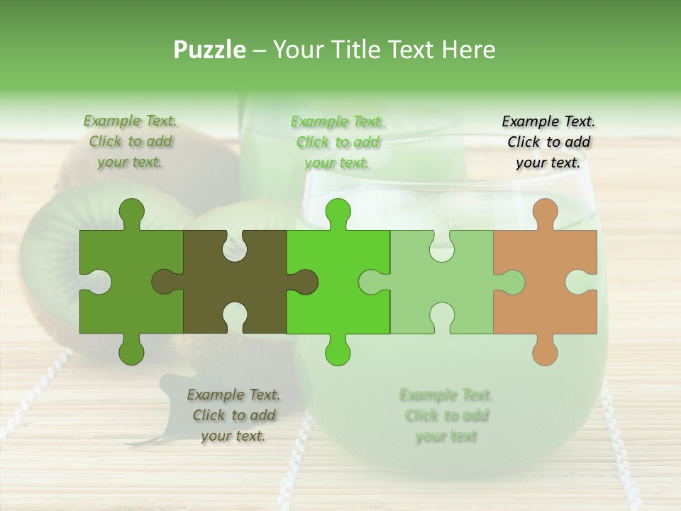 Fruit Tasty Cocktail PowerPoint Template