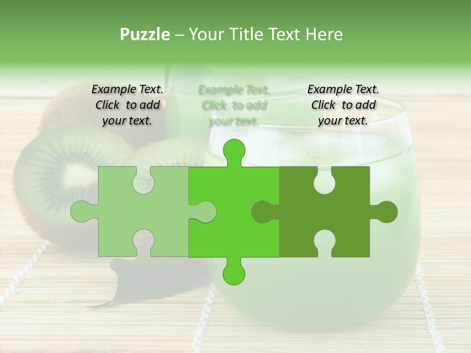 Fruit Tasty Cocktail PowerPoint Template