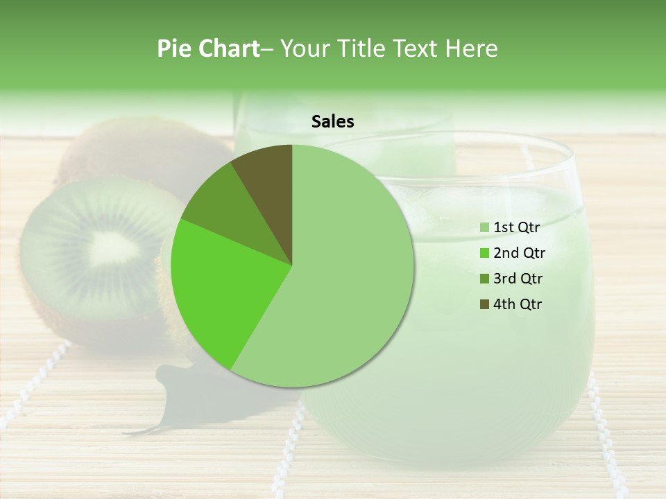 Fruit Tasty Cocktail PowerPoint Template