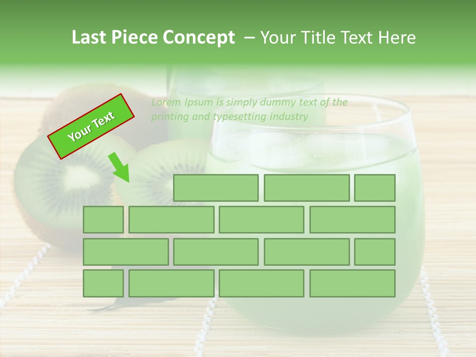 Fruit Tasty Cocktail PowerPoint Template