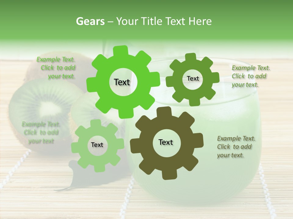 Fruit Tasty Cocktail PowerPoint Template