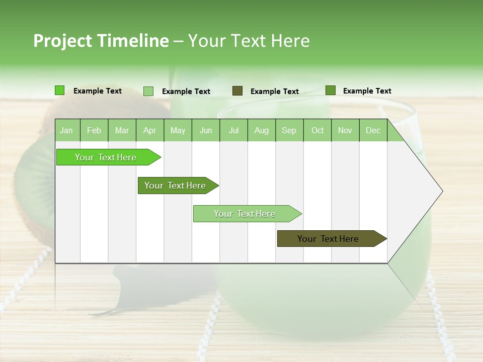 Fruit Tasty Cocktail PowerPoint Template