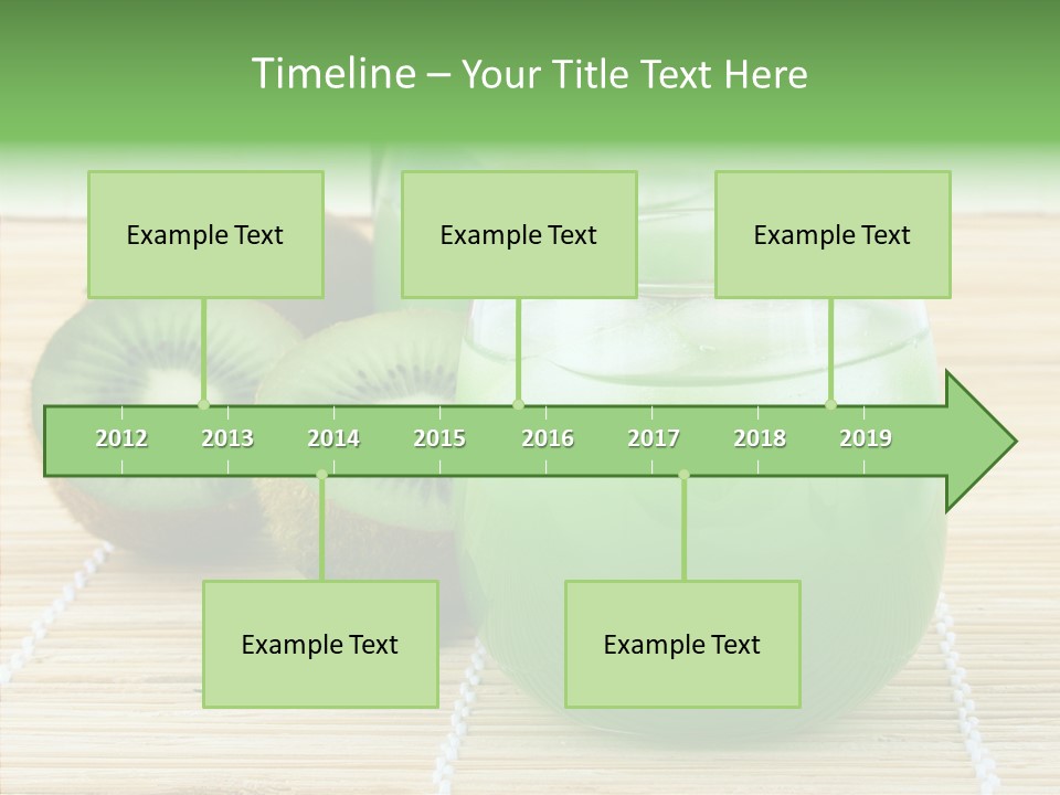 Fruit Tasty Cocktail PowerPoint Template