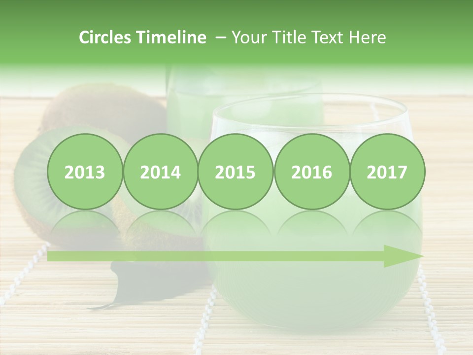 Fruit Tasty Cocktail PowerPoint Template