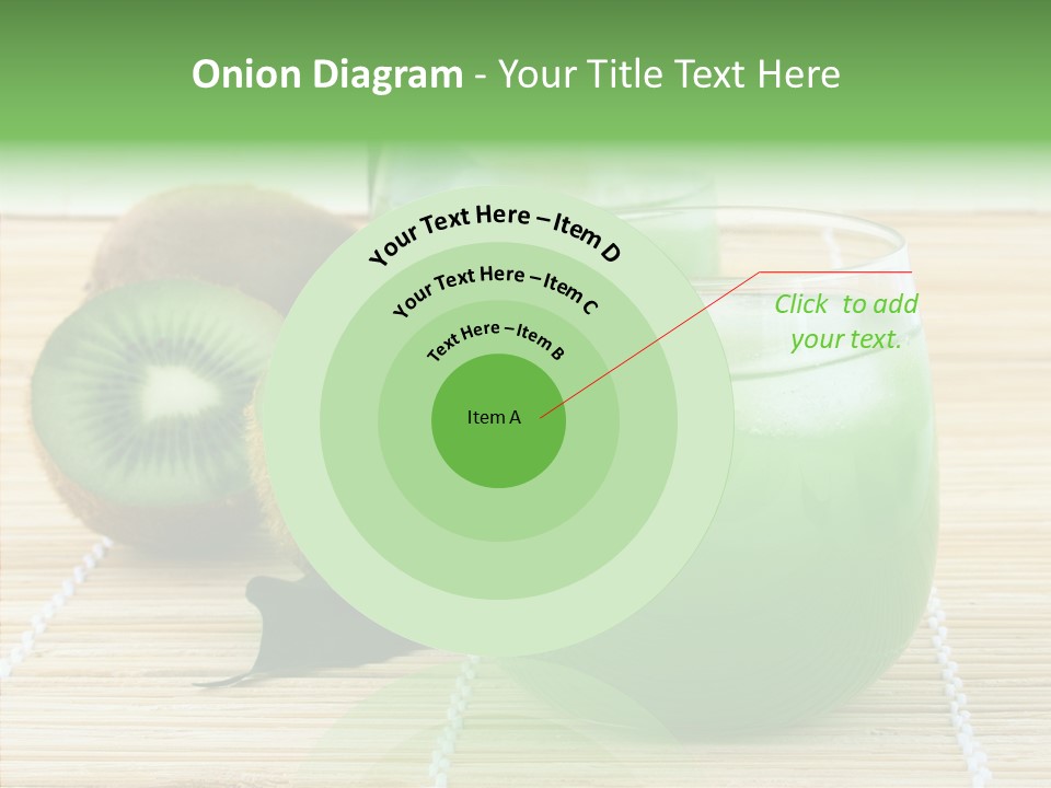 Fruit Tasty Cocktail PowerPoint Template