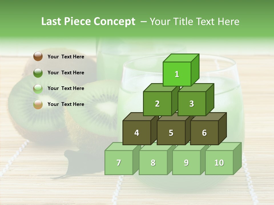 Fruit Tasty Cocktail PowerPoint Template