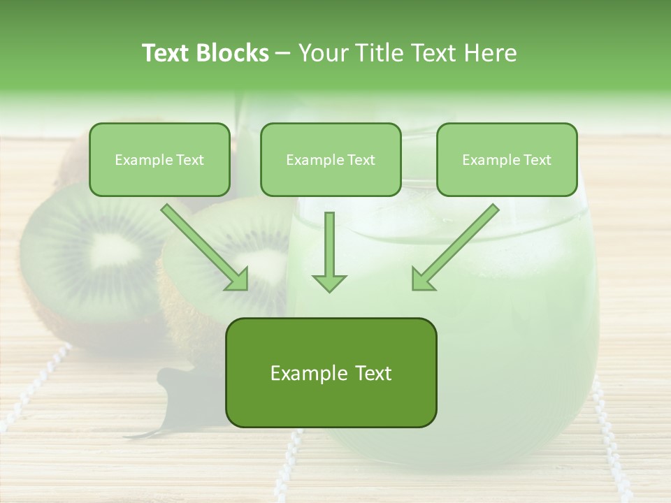 Fruit Tasty Cocktail PowerPoint Template