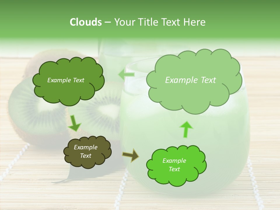 Fruit Tasty Cocktail PowerPoint Template