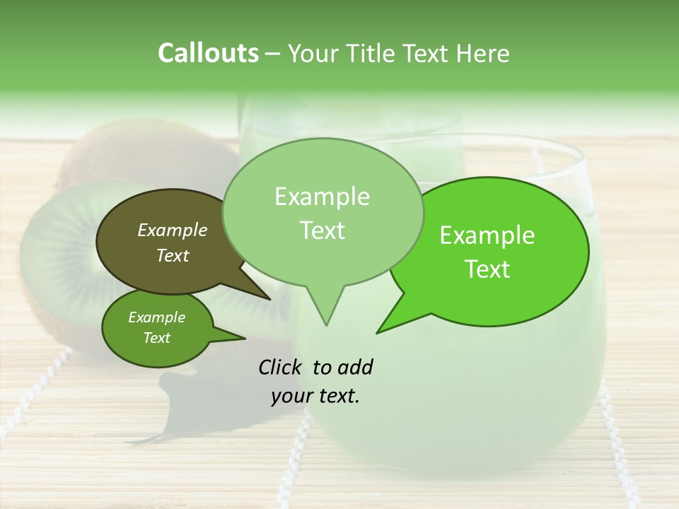 Fruit Tasty Cocktail PowerPoint Template