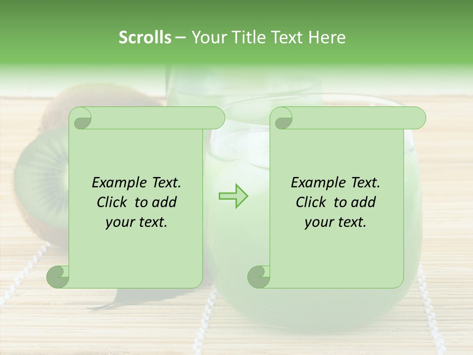 Fruit Tasty Cocktail PowerPoint Template