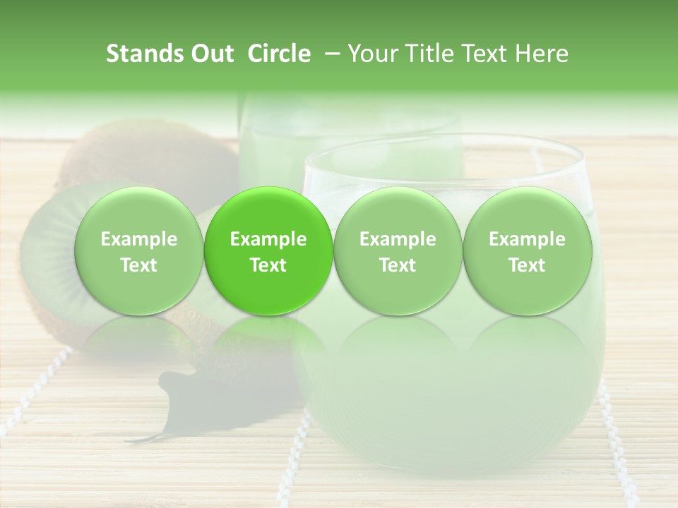 Fruit Tasty Cocktail PowerPoint Template