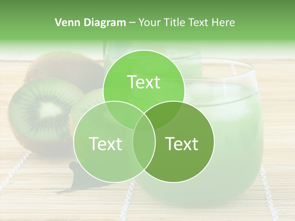 Fruit Tasty Cocktail PowerPoint Template