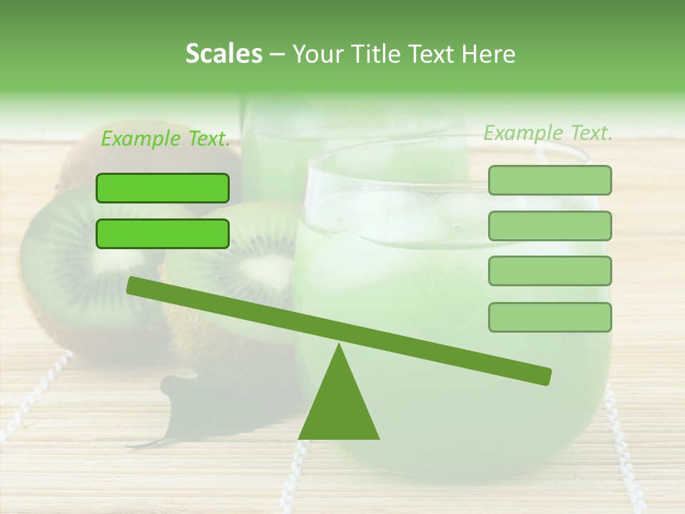 Fruit Tasty Cocktail PowerPoint Template