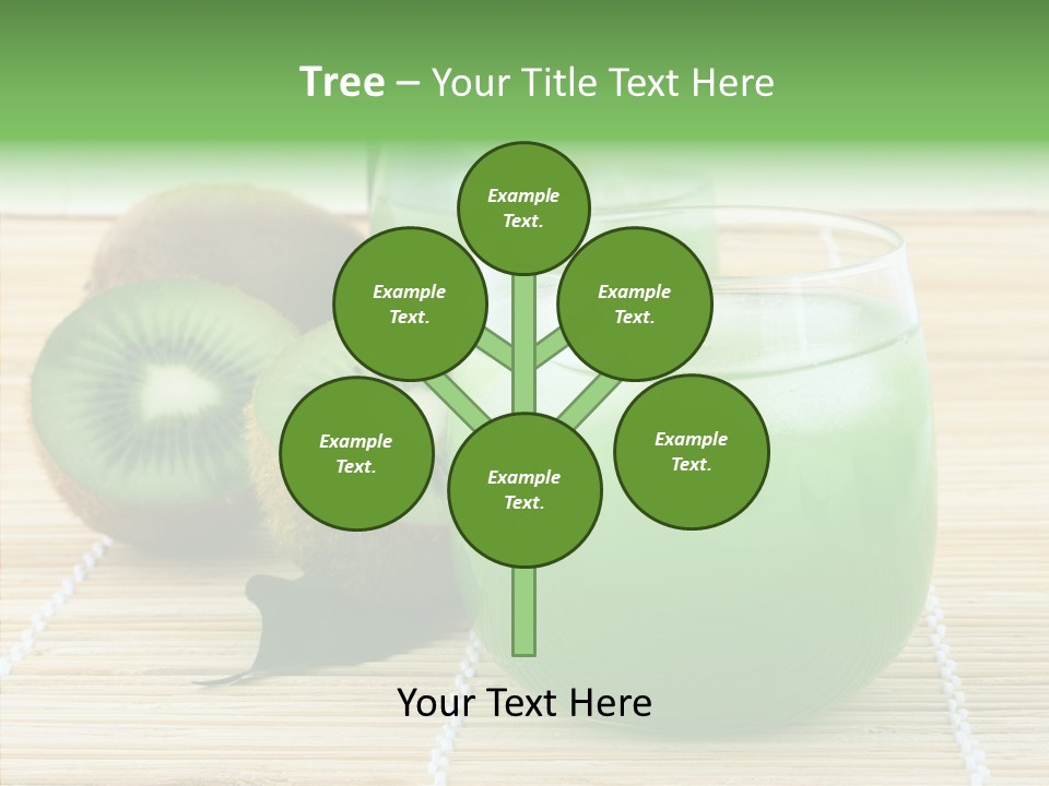 Fruit Tasty Cocktail PowerPoint Template