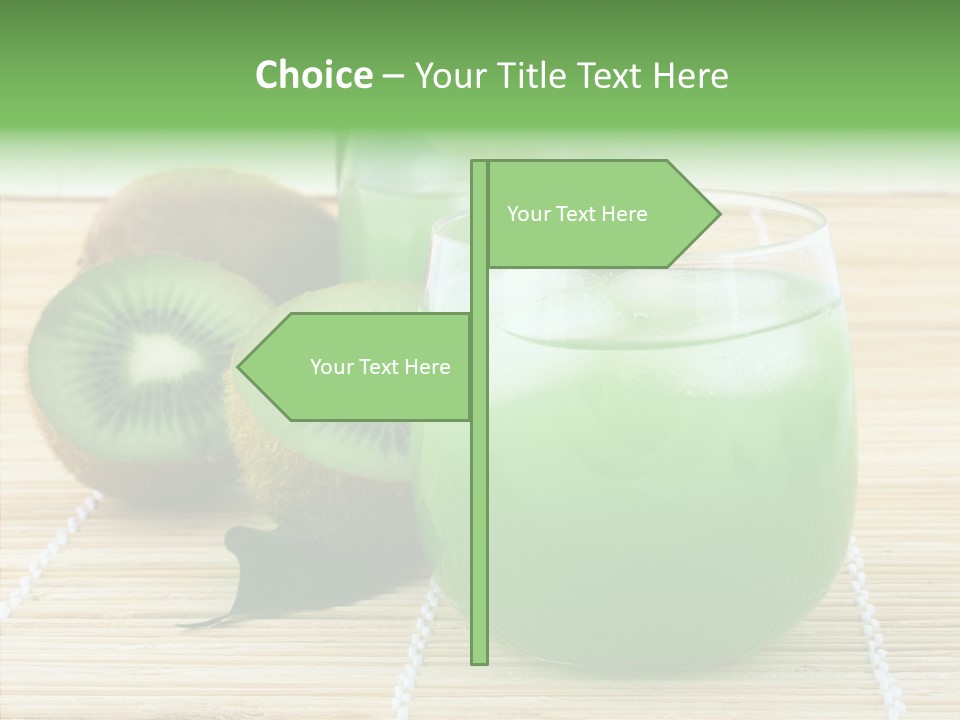 Fruit Tasty Cocktail PowerPoint Template