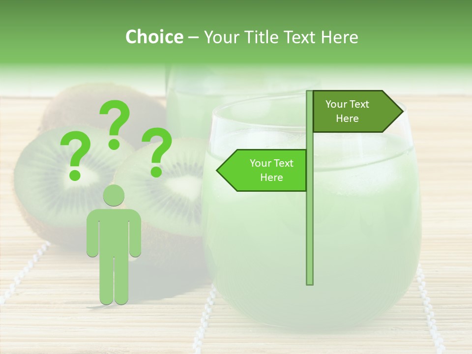 Fruit Tasty Cocktail PowerPoint Template