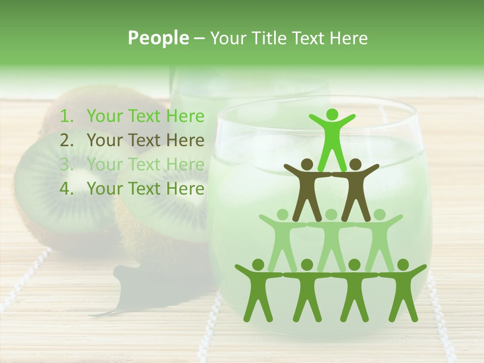 Fruit Tasty Cocktail PowerPoint Template