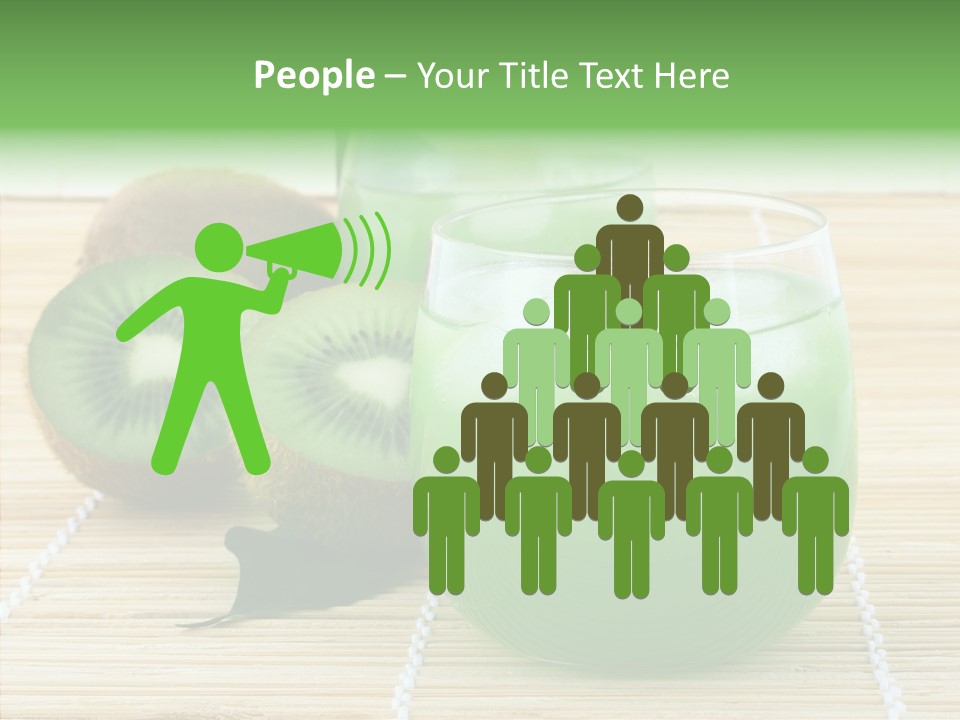 Fruit Tasty Cocktail PowerPoint Template