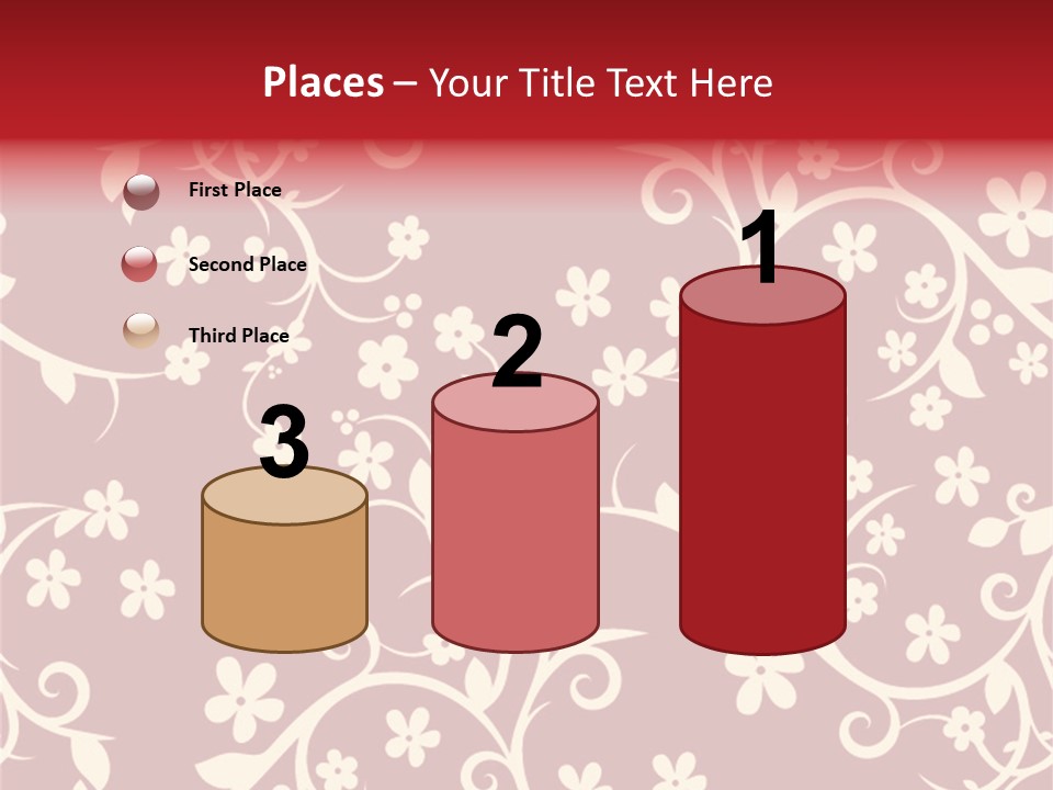 Light Graphic Plant PowerPoint Template