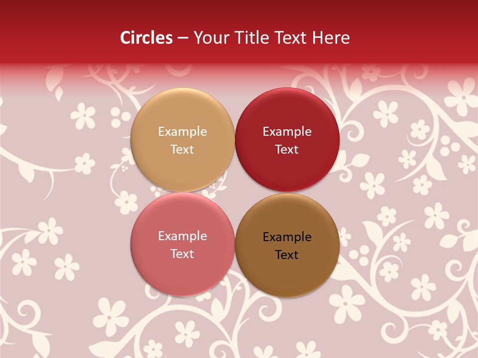 Light Graphic Plant PowerPoint Template