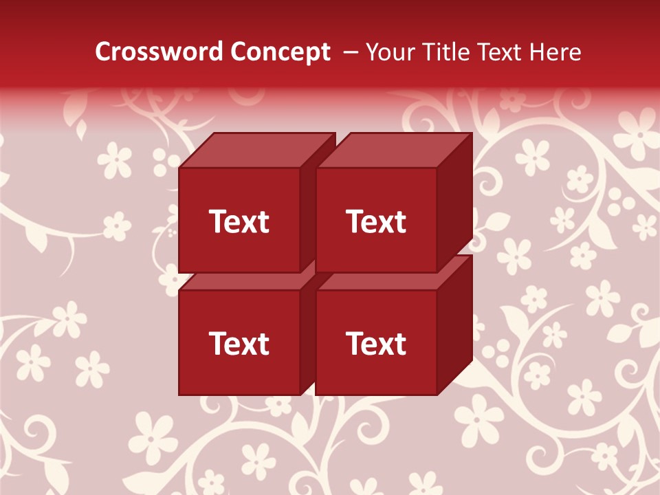 Light Graphic Plant PowerPoint Template