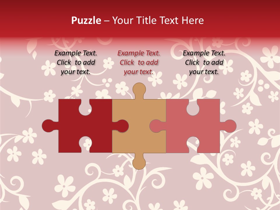 Light Graphic Plant PowerPoint Template