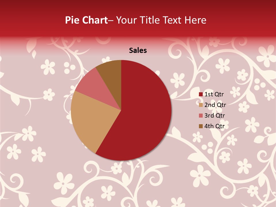 Light Graphic Plant PowerPoint Template