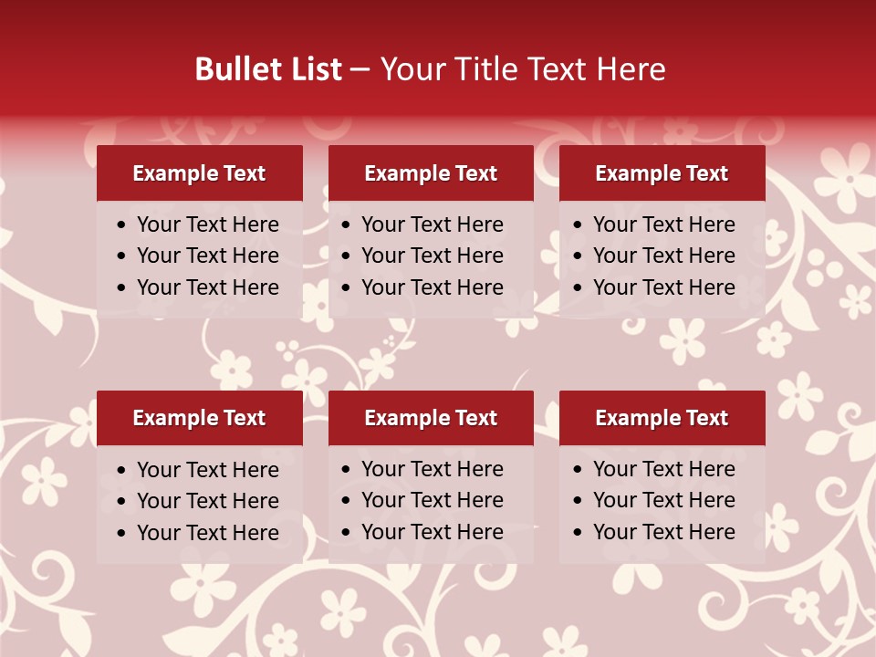Light Graphic Plant PowerPoint Template