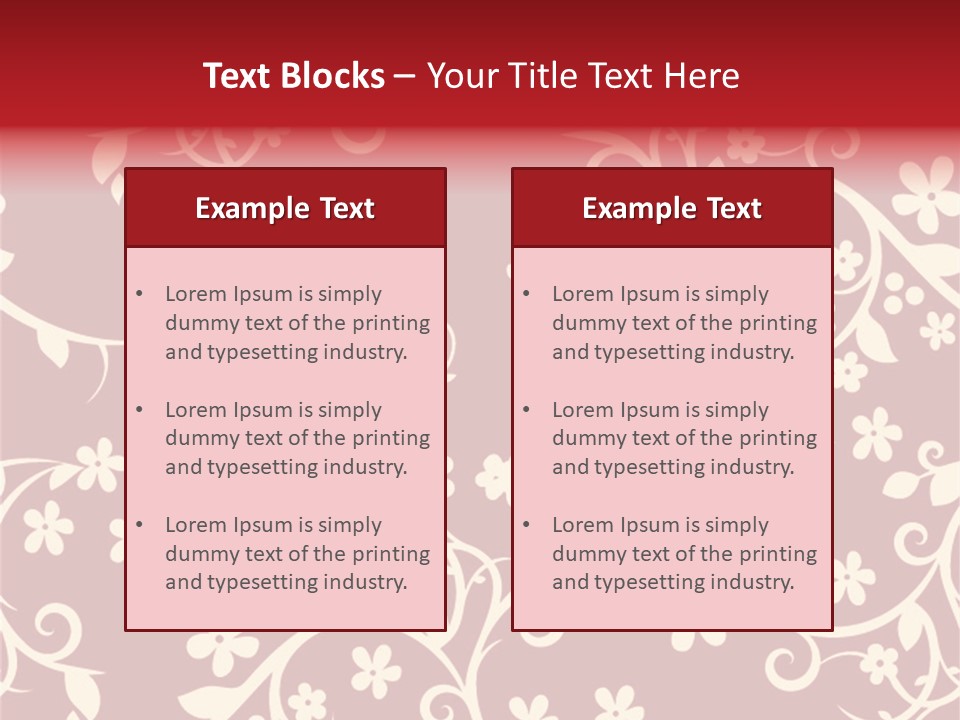 Light Graphic Plant PowerPoint Template