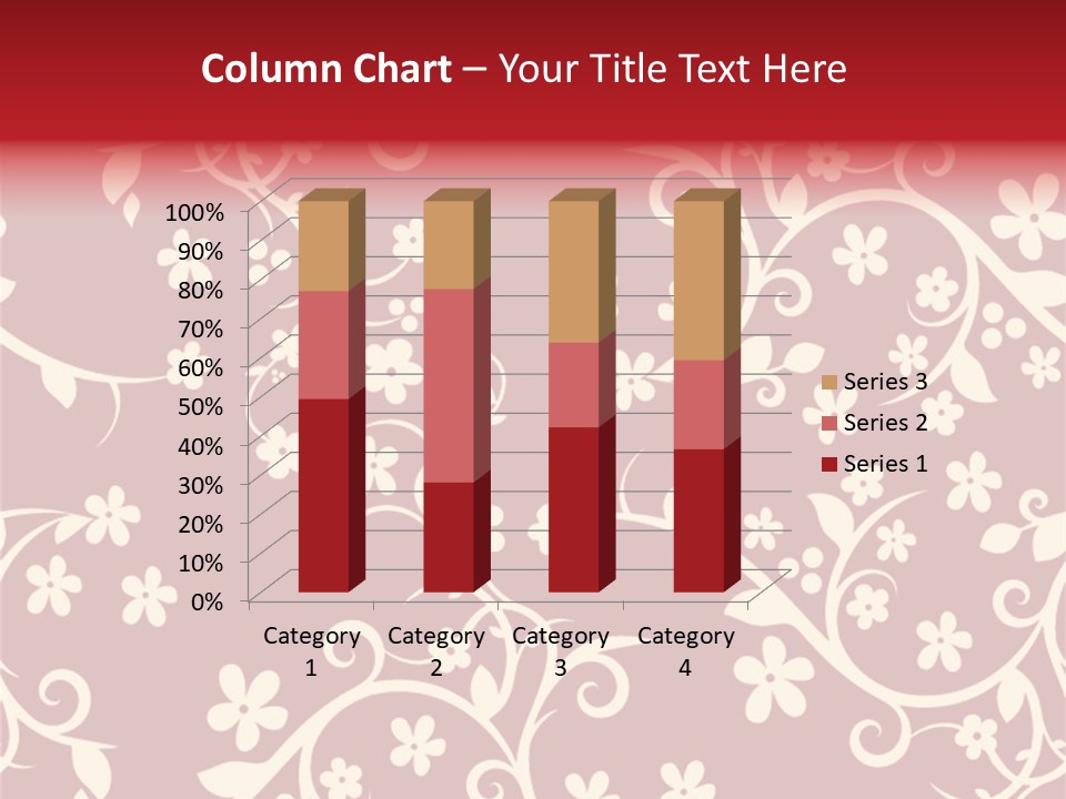 Light Graphic Plant PowerPoint Template