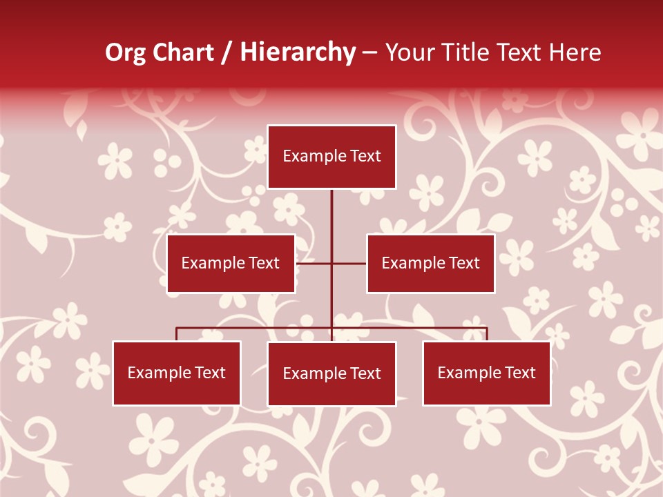 Light Graphic Plant PowerPoint Template