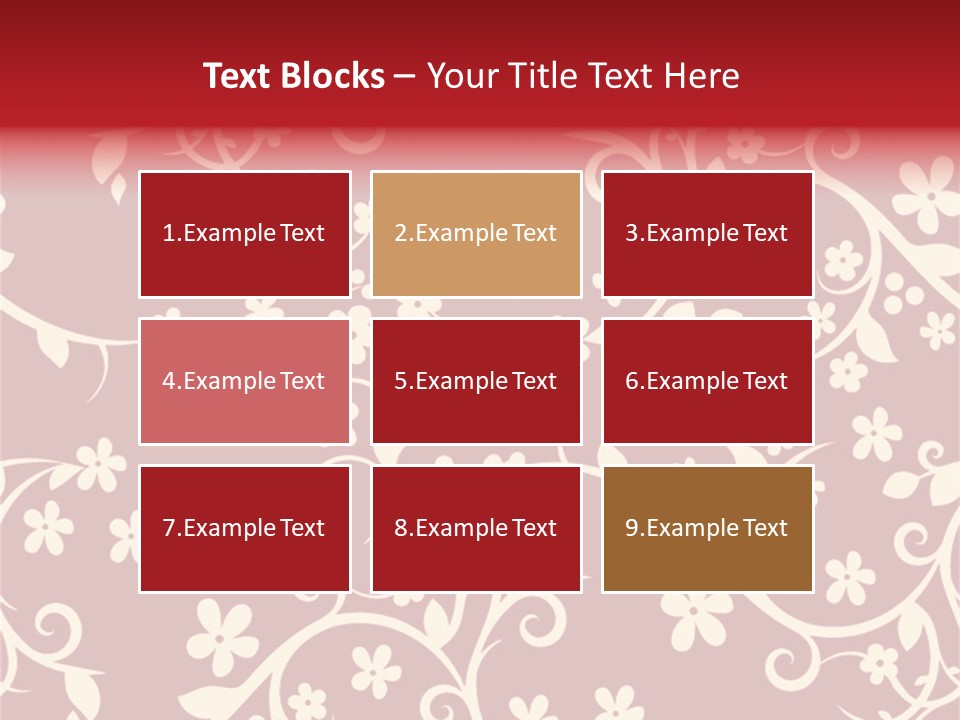 Light Graphic Plant PowerPoint Template