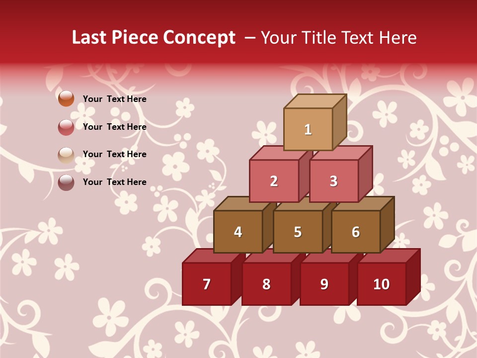 Light Graphic Plant PowerPoint Template