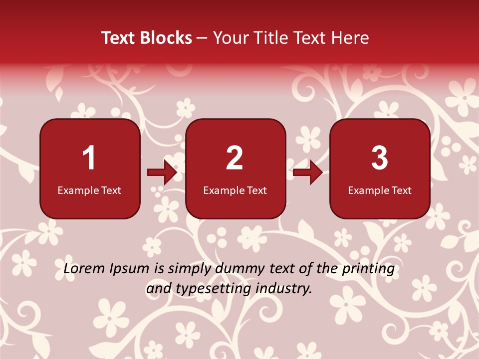 Light Graphic Plant PowerPoint Template